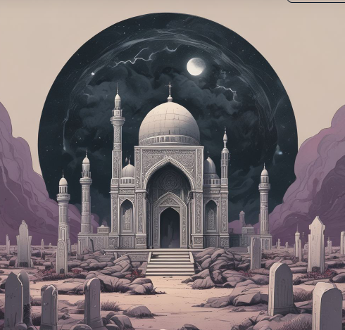 Seeing graveyard in dream Islamic meaning